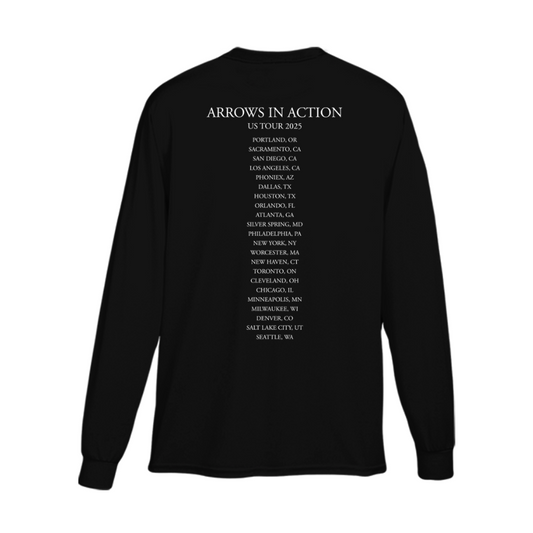 US Tour Floral Long Sleeve Tee