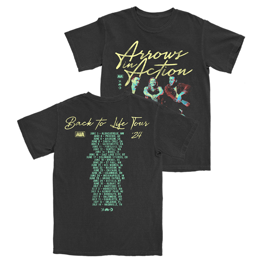 Back To Life Tour Tee (Black)