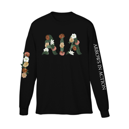 US Tour Floral Long Sleeve Tee